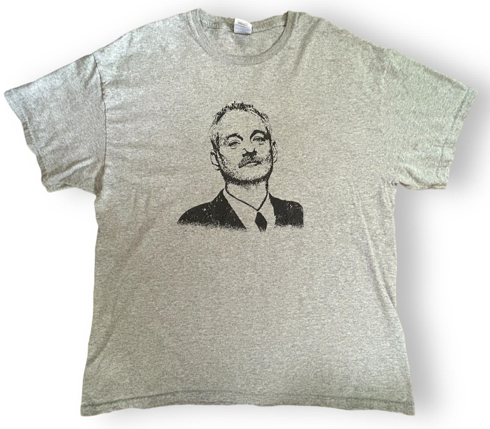 Vintage Bill Murray T Shirt Men's XL Charcoal Heather Gray